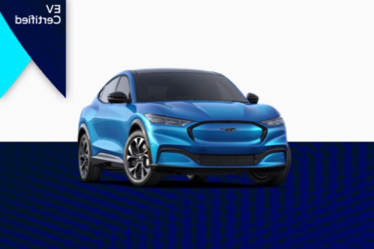 蓝色车辆- EV认证 